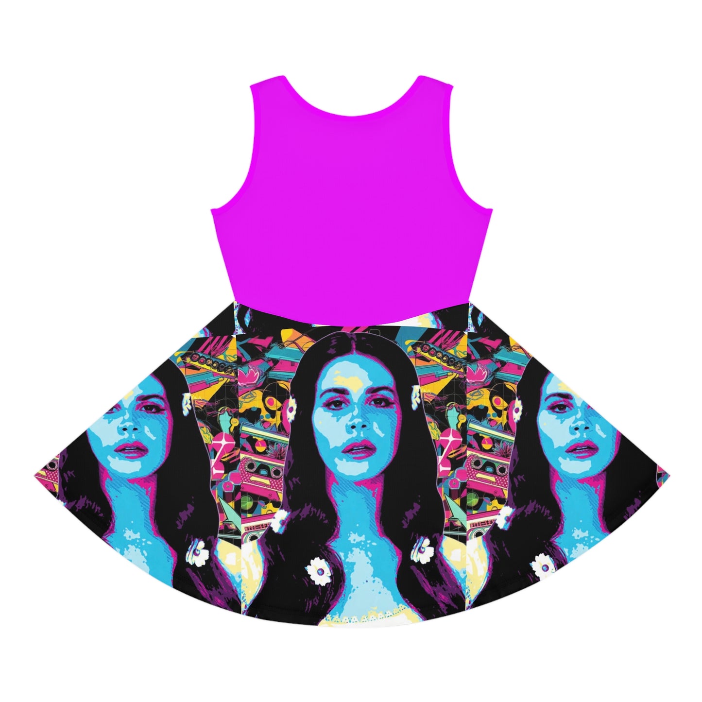 Psychedelic Lana  Sleeveless Sundress