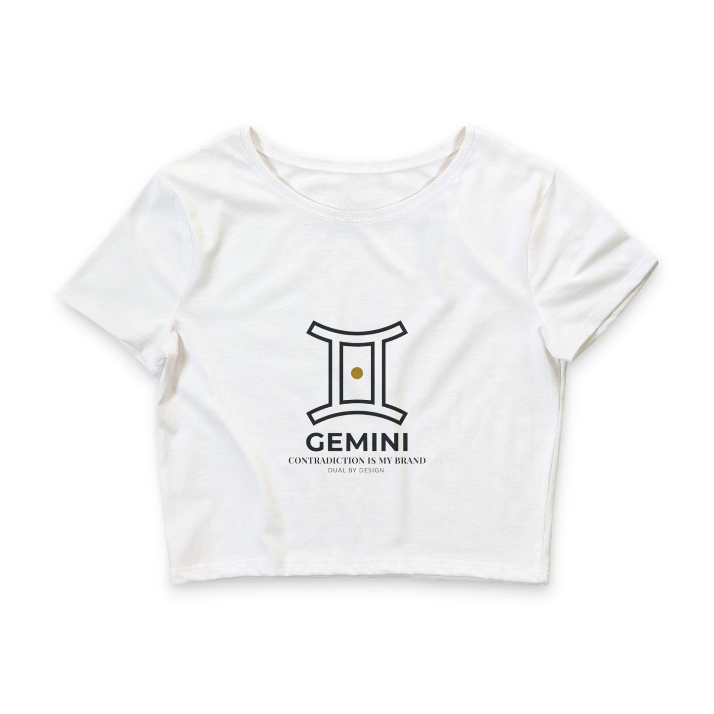 Zodiac Energy Collection: Gemini- Women’s  Crop Tee